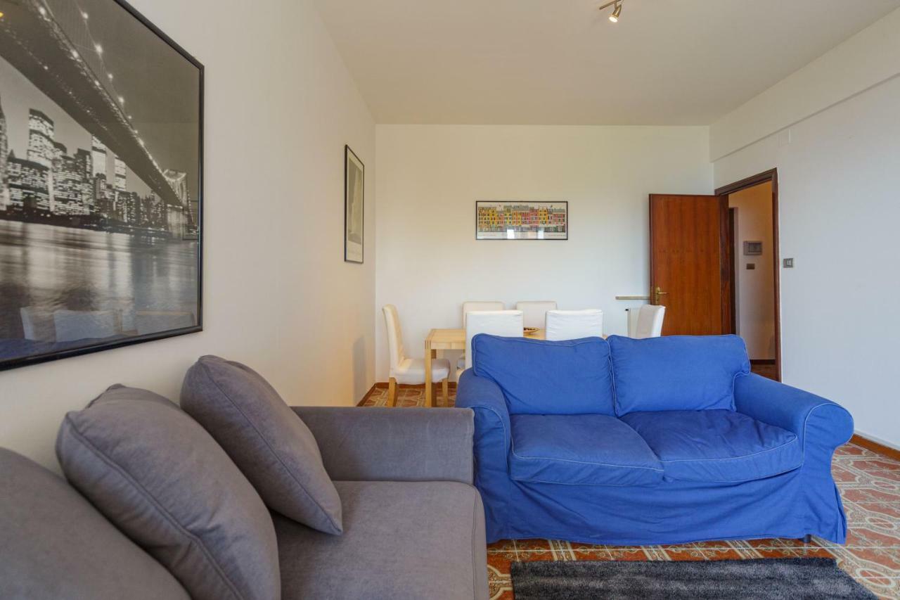 Casa Anna Sea view, Pool, Parking&wifi Apartment Rapallo Bagian luar foto